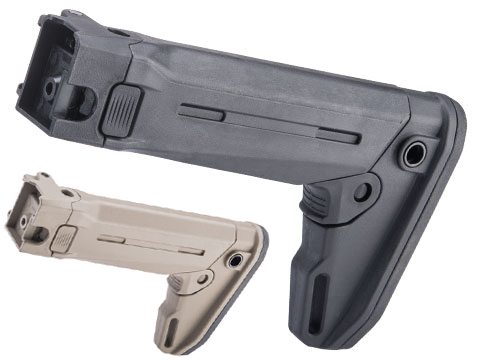 CYMA Polymer Folding Adjustable Stock for AK Series Airsoft AEG Rifles 