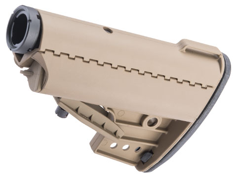 CYMA Modular Adjustable Stock for M4/M16 Series Airsoft AEGs (Color: Tan)