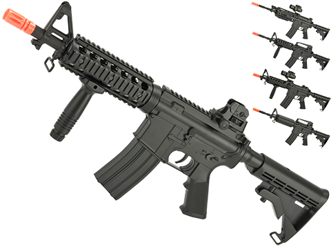 CYMA AEG Mag Compatible Full Size M4 Airsoft Spring Powered Rifle (Model: M4 RIS / Gun Only)