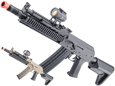 CYMA Full Metal AK74 Tactical Airsoft AEG Rifle w/ Reinforced Gearbox (Color: Black / Gun Only)