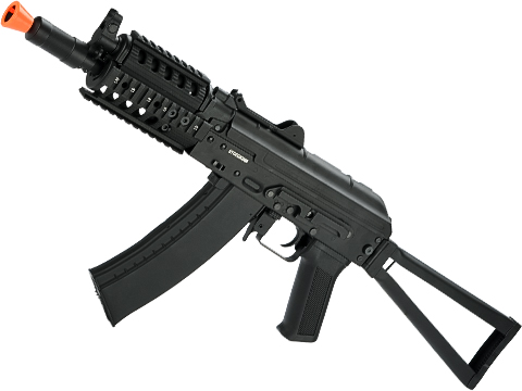 CYMA Stamped Steel AKS-74UN RAS Airsoft AEG Rifle with Steel Folding Stock (Model: Standard)