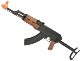 CYMA Sport AK47S Under-Folding Airsoft AK47 AEG Rifle - Simulated Wood Furniture (Package: Gun Only)