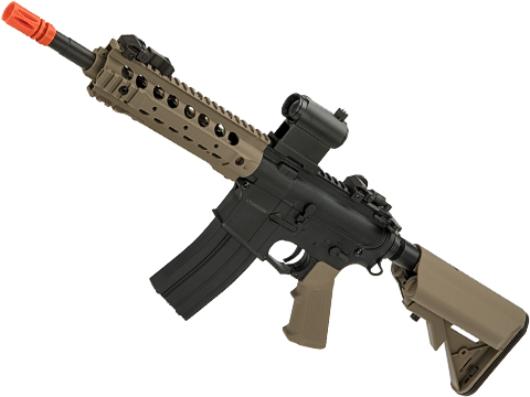 CYMA Sport CQB M4 Airsoft AEG with 8 UX 4 Handguard (Color: Tan)