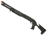 CYMA Sport M3 3-Round Burst Multi-Shot Shell Loading Airsoft Shotgun (Model: Retractable Stock)