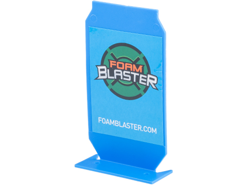 Foam Blaster ePopper Shooting Target for Jet Nerf Boomco Foam Blasters (Color: Blue)