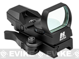 NcSTAR LED 4 Reticle Blue Dot Reflex Sight w/ QR Mount