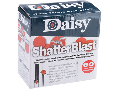 Daisy Shatterblast 2 Clay Targets Package of 60 Targets