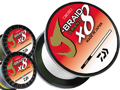 Daiwa J-Braid Grand 8-Strand Woven Carrier Braid Line 