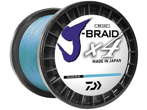 Daiwa J-braid x4 4 Strand Woven Fishing Line (Length: 3000yds / 40lbs)