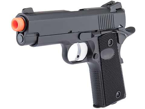 Double Bell V1 Japanese Spec. Compact Airsoft Gas Blowback Pistol (Color: Black)