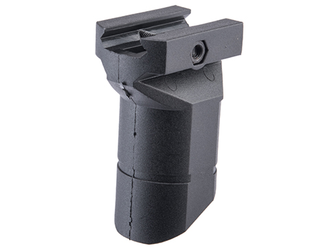 Double Bell Angle Cut Polymer Vertical Grip (Color: Black)