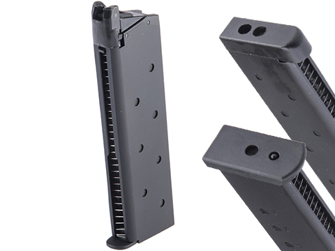 Double Bell 24 Round Green Gas Magazine for 1911 Series Gas Blowback Airsoft Pistols 