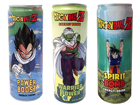 Boston America Corp. Dragon Ball Z Energy Drink (Model: Power Boost)