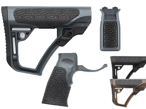 Daniel Defense Buttstock, Pistol Grip, & Vertical Foregrip AR-15 Furniture Combo 