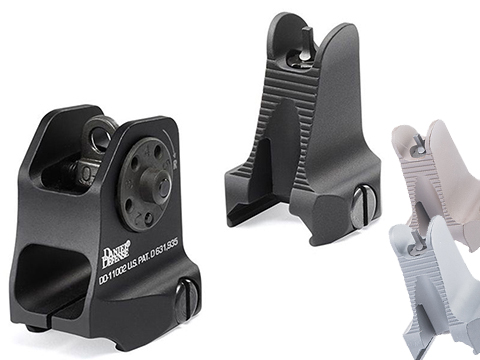 Daniel Defense AR-15 Rock & Lock Fixed Iron Sight Set (Color: Black)