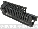 Daniel Defense Licensed Omega X Rail System for Airsoft AEG by Madbull (Color: Black / 7 / FSP)