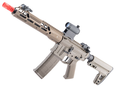 Matrix x Double Eagle Aeroknox Licensed AX-15 M4 Airsoft AEG Rifle w/ Falcon Gearbox (Model: SBR / Tan)