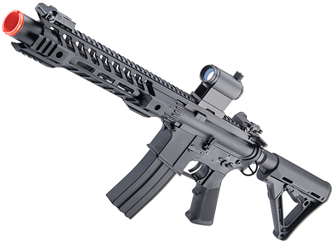 Double Bell Precision M4 Airsoft AEG Rifle w/ 12 Skeletonized Handguard (Color: Black)