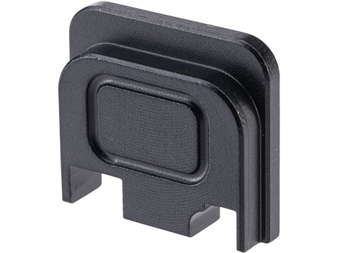 Dynamic Precision Back Plate for Elite Force GLOCK Series Gas Blowback Airsoft Pistols (Model: Type B / Black)