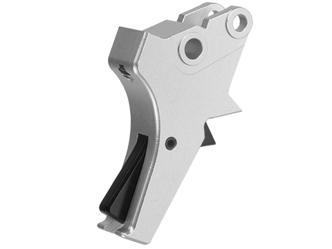 Dynamic Precision Tactical Match Style Trigger for Tokyo Marui M&P9 Series Airsoft Pistols (Color: Silver)