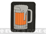 Rubberized PVC Big Beer Tactical Patch - 3 Color