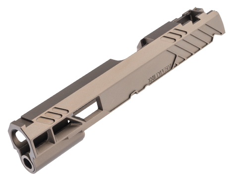 Dr. Black Type 507 Custom Aluminum Slide for Tokyo Marui Hi-CAPA Gas Blowback Airsoft Pistols (Color: Tan)