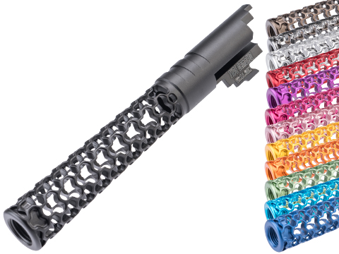 Dr. Black Geom Custom Aluminum Outer Barrel for Tokyo Marui 5.1 Hi-CAPA Gas Blowback Airsoft Pistols 