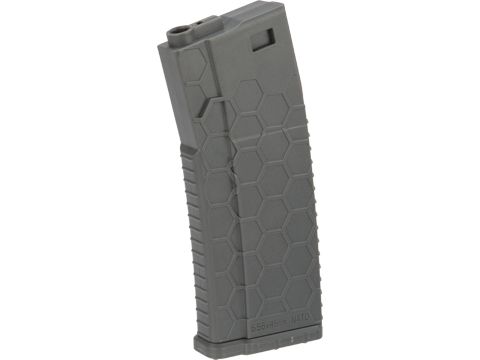 Hexmag ECO Airsoft 120rds ABS Mid-Cap Magazine for M4 / M16 Series Airsoft AEG Rifles (Color: Grey / Single)