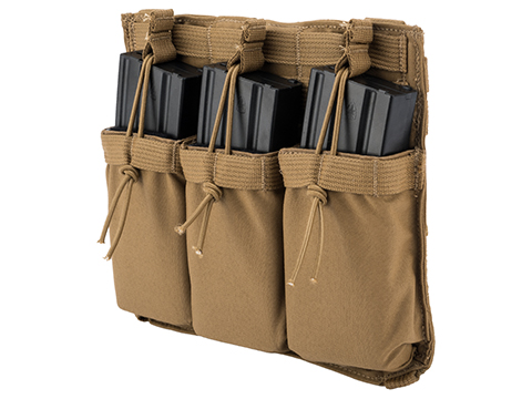 Eagle Industries Removable Front Flap Modular Panel w/ Triple M4 Magazine Pouches (Color: Coyote Brown)