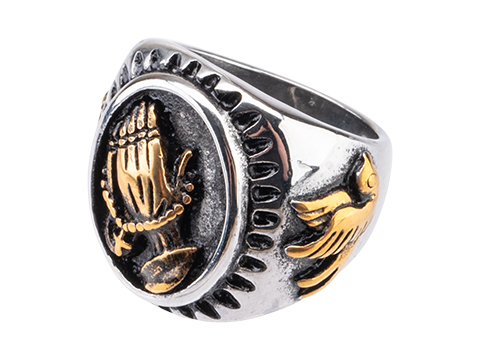 JW Collectable Prayer Ring (Size: 10)