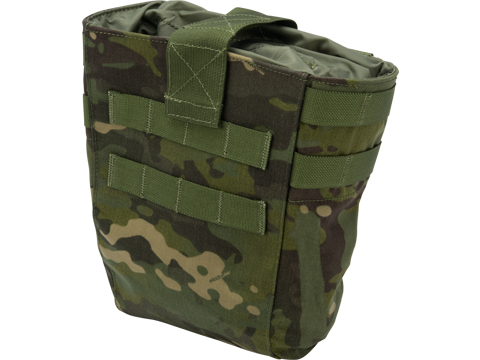 TMC Curve Roll-Up Dump Pouch w/ MOLLE (Color: Multicam Black), Tactical ...