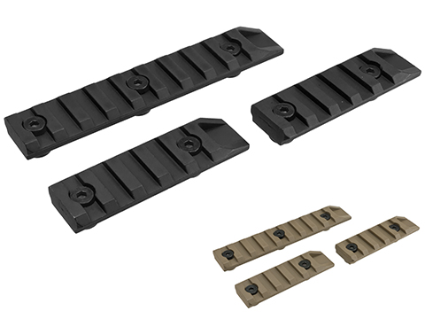 Echo1 Full Metal Airsoft Keymod Rail Segment Set (Color: Black)