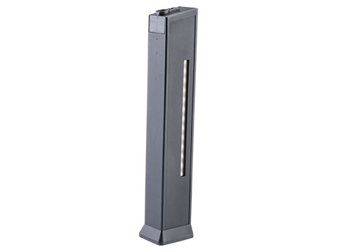 Double Eagle 120rd Mid-Cap Magazine for UMP Airsoft AEG Submachine Guns (Color: Black / Single Magazine)