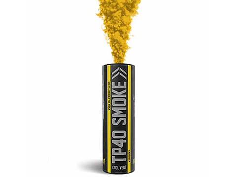 Enola Gaye Airsoft TP40 Top Pull Smoke Grenade (Color: Yellow)