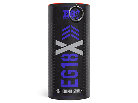Enola Gaye EG18X Extreme Output Airsoft Wire Pull Large Smoke Grenade (Color: Blue)