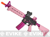 G&G Airsoft CM16 MOD-0 Airsoft M4 AEG Rifle UPI Edition - Pink/Black 