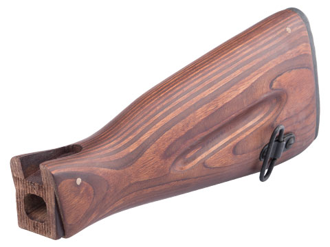 E&L Airsoft Laminated Wood Stock for AK-74N Series Airsoft AEG Rifles