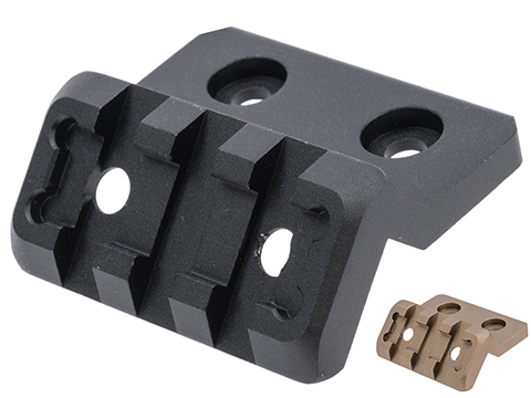 Element Offset Light Mount w/ Picatinny Rail Adapter for M-LOK and KeyMod Rails (Color: Black)