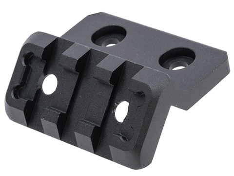 Element Offset Light Mount w/ Picatinny Rail Adapter for M-LOK and KeyMod Rails (Color: Black)