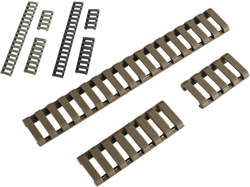 Element 18-Slot LoPro Rail Cover Set (Color: Tan)