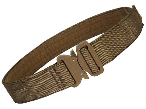 EmersonGear Heavy Duty Riggers Belt with Cobra Buckle (Color: Coyote / Medium / 1.75 Standard)