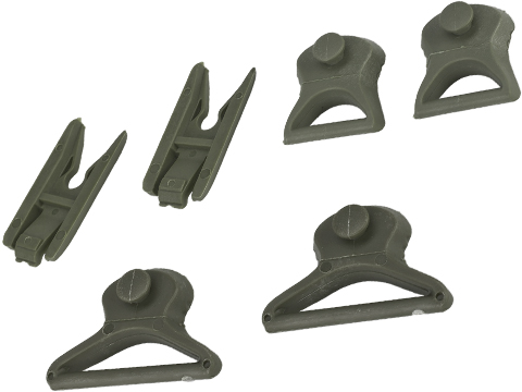 Emerson Goggle Swivel Clips Set for Bump Helmet Color Tan