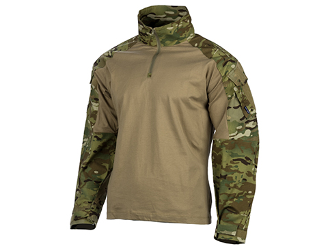 EmersonGear Yellow Label 1/4 Zip Tactical Combat Shirt (Color: Multicam / Small)