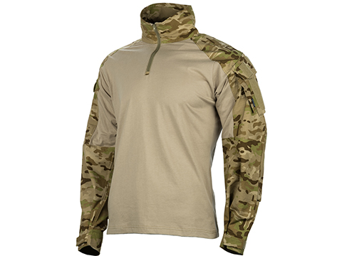 EmersonGear Yellow Label 1/4 Zip Tactical Combat Shirt (Color: Multicam Arid / Small)