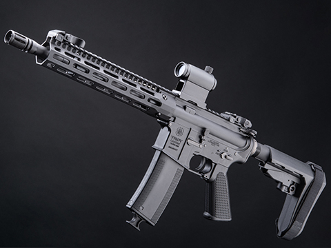 EMG Troy Industries Licensed SOCC M4 Carbine M-LOK AEG Rifle (Model: 10 ...