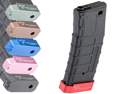 6mmProShop TTI Licensed 50rd Polymer Mid-Cap Magazine w/ Extended Baseplate for M4 Airsoft AEG Rifles 