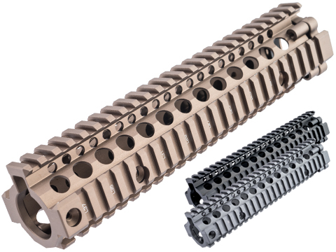 EMG Licensed Daniel Defense M4 MK18 RIS II Airsoft CNC Aluminum Handguard by ICS 