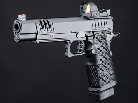 EMG Helios Staccato Licensed XL 2011 CO2 Gas Blowback Airsoft Pistol (Model: VIP Grip / CNC / Gun Only)