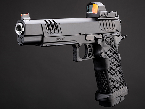 EMG Helios Staccato Licensed XL 2011 CO2 Gas Blowback Airsoft Pistol (Model: VIP Grip / CNC / Gun Only)