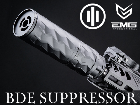 EMG PWS Licensed CNC BDE Modular Mock Suppressor (Model: 80mm)